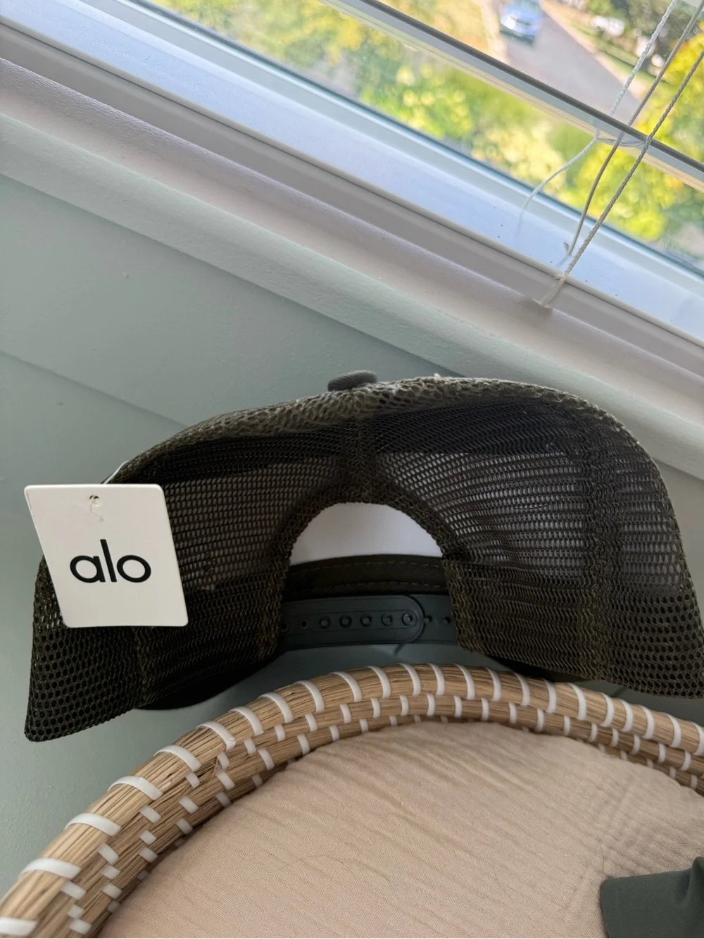 New Alo SnapBack Hat in Olive